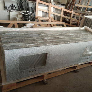 Dalles de granit blanc ivoire poli GOLDTOP Premium – Pierre moderne et durable pour revêtements de sol à fort trafic, cuisines commerciales et murs de hall - Product Image 2