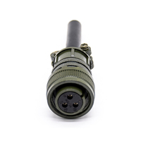 Ensemble de connecteurs compatibles MS3102A14S-7P MS3106A14S-7S MS3108A14S-7S 3 broches 14S-7 MS5015 Disposition MIL Alimentation industrielle