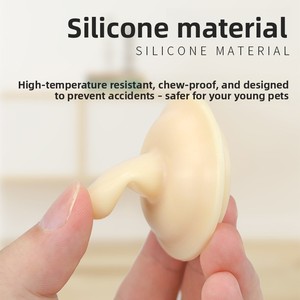 Jeringa para Alimentación de Mascotas con Biberón de Silicona para Cachorros y Gatitos Recién Nacidos - Product Image 5