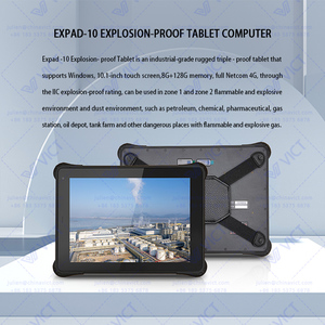 แท็บเล็ตคอมพิวเตอร์กันระเบิด Expad-10 ระบบ 10 นิ้ว เกรดอุตสาหกรรม ทนทาน แท็บเล็ตคอมพิวเตอร์กันระเบิดสามชั้น - Product Image 2