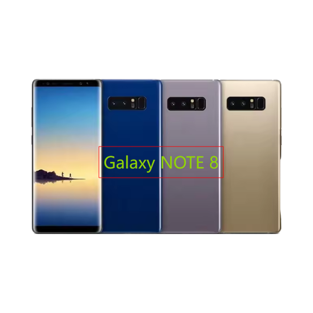 Wholesale of Original Android Smartphones:Galuxy Note 8   6+128GB Models with Octa Core Dual SIM Card Support.