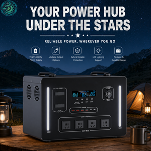 Générateur solaire rechargeable écologique, station portable, <span class=keywords><strong>meilleure</strong></span> batterie au lithium avec BMS intelligent pour le travail en extérieur - Product Image 1