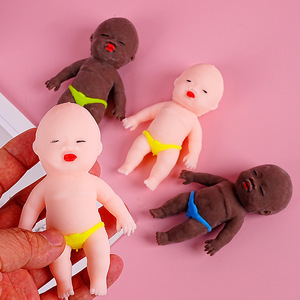 Tự làm vui bé mềm bóp đồ chơi thông gió chậm phục hồi trắng đen bé cát màu giảm căng thẳng Đồ chơi cho trẻ em - Product Image 3