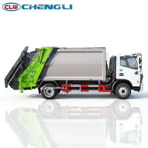 Proveedor de Proyectos para Sudamérica: Camión de Basura Dongfeng D7 4X2 con Brazo Elevador Hidráulico de 10000L - Product Image 3
