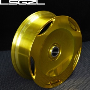 LSGZL锻造车轮抛光金5x112 6x139.7 15-26英寸30毫米35毫米50毫米轮辋，用于宝马X5汽车改装 - Product Image 3