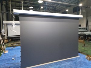 150インチ16:<span class=keywords><strong>9</strong></span> ALR電動プロジェクタースクリーンロングスロー引き込み式プロジェクタースクリーンタブテンション付き - Product Image 2