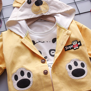 Conjuntos de Ropa para Niños al por Mayor, Estilo de Diseño de Moda, Sudaderas con Capucha y Pantalones Deportivos para Niños, Conjunto de 3 Piezas - Product Image 4