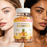 Gummies OEM éclaircissantes pour la peau, vitamines pour la peau, les cheveux et les ongles, collagène, super gummies à la glutamine pour l'éclaircissement cutané