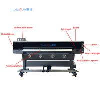 Máquina de impresión de lienzo de papel fotográfico de 1600mm, cabezal de impresión DX5 único, impresora solvente ecológica Galaxy