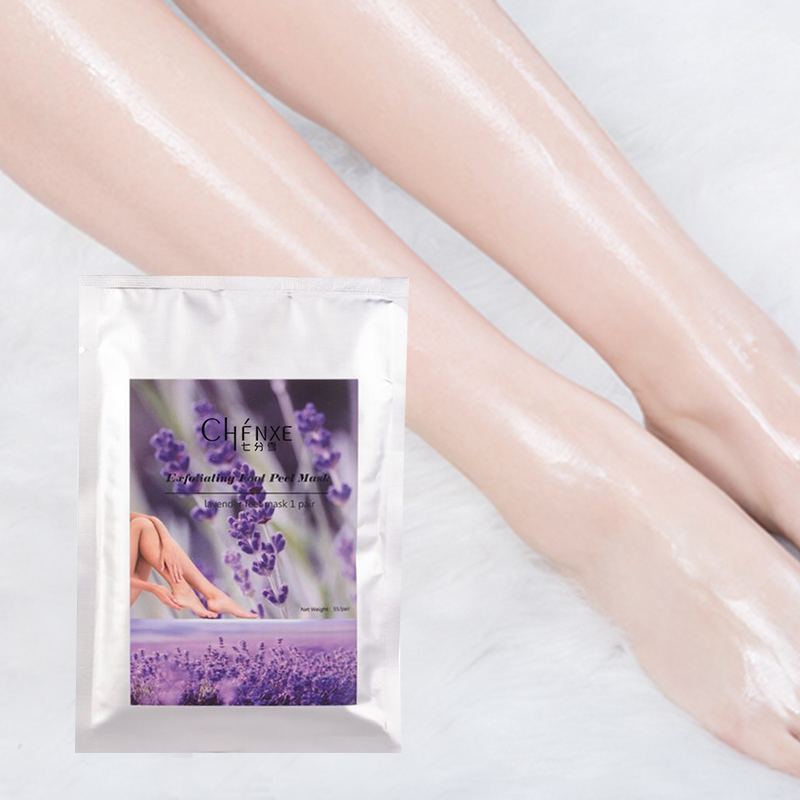 OEM foot care Deep Exfoliating Foot Peel Mask for Women and Men Calluses and Rough Dead Skin Remover
