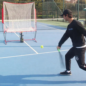 Machine <span class=keywords><strong>de</strong></span> lancer <span class=keywords><strong>de</strong></span> balles <span class=keywords><strong>de</strong></span> tennis avec filet <span class=keywords><strong>de</strong></span> réception, filet <span class=keywords><strong>d</strong></span>'entraînement pour entraîneur, filet <span class=keywords><strong>d</strong></span>'entraînement individuel, filet <span class=keywords><strong>de</strong></span> pratique en extérieur - Product Image 2