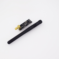 Huizhida — module sans fil Shunfa NRF24L01 + PA + LNA, pour transmission de longue distance de 1100 mètres, avec antenne NRF24L01