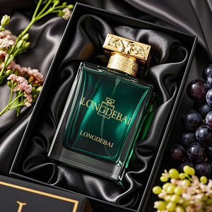Customizable Colors Green square <b>Bottle</b> Manufacture 25ml 80ml 100ml Glass Sprayer Luxury Perfume <b>Bottle</b> With Perfume <b>Box</b> - Product Image 6