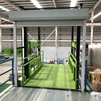 Élévateur vertical de marchandises sur rail, monte-charge fixe pour entrepôt intérieur