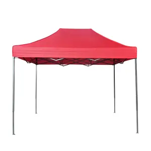 Продвижение, недорогая и высококачественная красная 3x2 м, всплывающая палатка, палатка для выставочного стенда