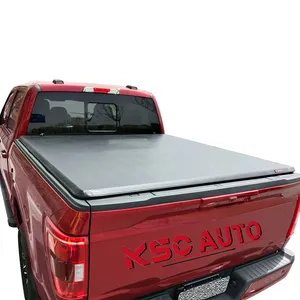 닷지 램 1500 2500 3500/DAKOTA에 대한 KSCAUTO 소프트 트라이 폴드 트럭 침대 Tonneau 커버