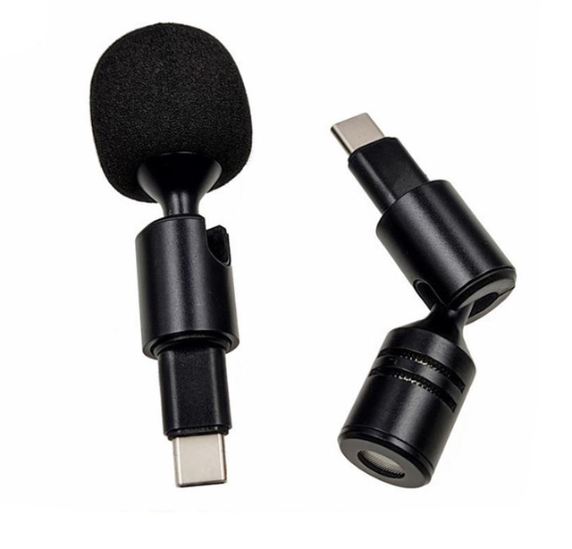 Mini Type c Phone Microphone for iphone 15 16  samsung S25 S24 google Type Usb c Smart Mobile Computer Cell Phone Microphone