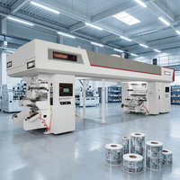 Machine de laminage électrique automatique pour l'industrie de l'emballage, sans solvant, pour film plastique et emballage bois, haute productivité, écologique