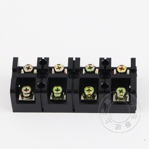 เทอร์มินัลบล็อก Tc-604 60A 4P แบบสกรูพร้อมฝาครอบสำหรับการเชื่อมต่อทางไฟฟ้า - Product Image 2