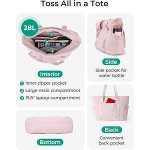 <span class=keywords><strong>Sac</strong></span> fourre-tout pour femmes, <span class=keywords><strong>sac</strong></span> fourre-tout avec fermeture éclair, <span class=keywords><strong>sac</strong></span> fourre-tout <span class=keywords><strong>de</strong></span> travail avec compartiments, <span class=keywords><strong>sac</strong></span> à main pour infirmières, <span class=keywords><strong>sac</strong></span> à bandoulière pour les voyages, la salle <span class=keywords><strong>de</strong></span> sport - Product Image 6