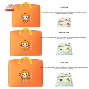 Grand sac de rangement pliable pour couette, sac de rangement pour couette, sac de rangement pour literie, sac organisateur de literie - Product Image 3