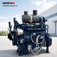 SCDC Weichai WP6G140E313 103kW 2000U/min Turboaufgeladener Baumaschinenmotor Zuverlässige Leistung für Baumaschinen-Radlader