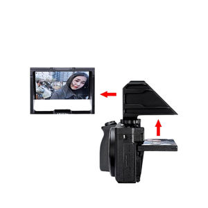 กระจกสะท้อนกล้อง Uurig, สำหรับกล้องมิเรอร์เลส Sony A7M3 A7R4, สำหรับกล้อง <span class=keywords><strong>Fujifilm</strong></span> <span class=keywords><strong>XT30</strong></span>, สำหรับกล้อง DSLR Canon, สำหรับกล้อง Nikon, สำหรับการถ่ายวิดีโอบล็อก, ใช้กับช่องติดอุปกรณ์เสริมแบบ Hot Shoe - Product Image 1