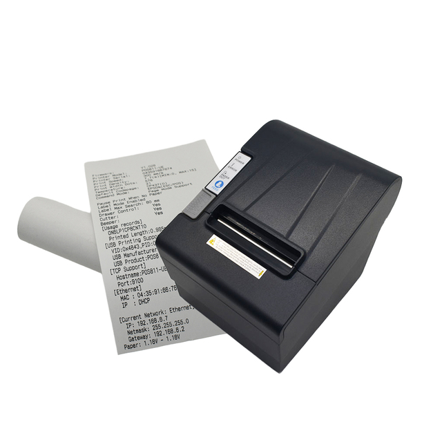 Caysn POS Bill Printer 80mm Wireless Bluetooth Thermal Receipt Printer with Cash Drawer Ticket Numbering Machine for Business