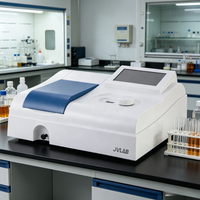 Spectrophotomètre UV-VIS à faisceau divisé 200-1000 nm Spectromètre JVLAB 752G 752N Bande passante 2,0 nm/4,0 nm