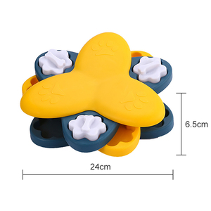 Nieuwe Ontwerp <span class=keywords><strong>Spin</strong></span> Interactieve Puzzel Game Eten Dispenser Slow Feeder Hond Kom Speelgoed Hond Iq Training Speelgoed - Product Image 3
