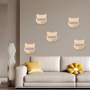 Legno massello moderno gatto giocattolo da parete tavolo da salto e trampolino gatto albero <span class=keywords><strong>Scratcher</strong></span> per amazzone Best Seller - Product Image 3