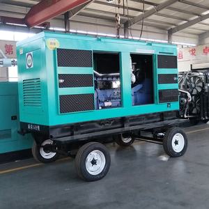 Refroidissement par eau mobile diesel de type silencieux Weichai 30kW haute performance 3 phases 50/60Hz ATS pour l'alimentation de secours - Product Image 3