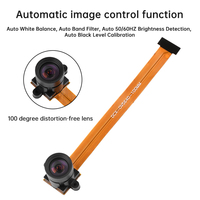 Modul kamera OV5640 lensa ultra wide angle 5-megapiksel antarmuka DVP 100/120/130/200 derajat 3.6MM dapat digunakan untuk modul ESP32