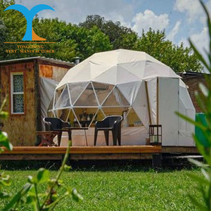Caliente 4m 5M 6m 8m 10m gran fiesta de <span class=keywords><strong>Camping</strong></span> tienda de campaña con marco de Metal al aire libre inflable carpa de cúpula transparente para la venta tente comping - Product Image 5