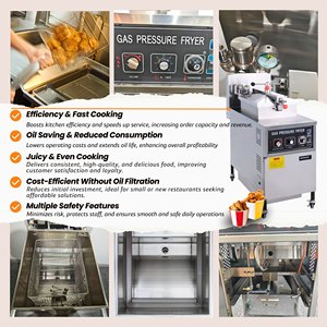 Grande remise Machines et équipement alimentaires Mode ébullition <span class=keywords><strong>Pot</strong></span> Cooker Standardiser Cuisson Friteuse à pression commerciale à bas <span class=keywords><strong>prix</strong></span> - Product Image 3