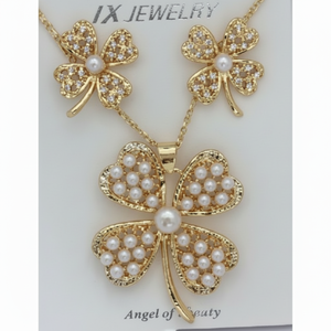 Encantadora combinación de conjunto de joyería fina de dos piezas - Product Image 1