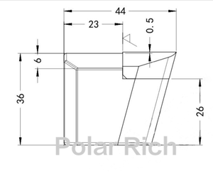 Mèches de forage en carbure de tungstène <span class=keywords><strong>RT2</strong></span>, soudure sur disque dur - Product Image 3