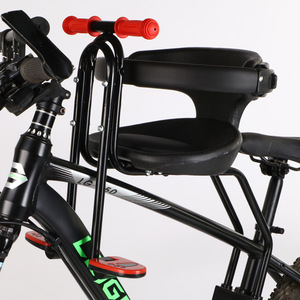 Conception brevetée sièges de sécurité avant pour enfants bébé VTT vélo de ville équitation siège enfant enfant avec ceinture de sécurité - Product Image 6