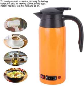 800ml Offre Spéciale électrique chauffé voyage tasse à café 24v électrique chauffage bouilloire <span class=keywords><strong>voiture</strong></span> intelligente chauffage Dc12v bouilloire - Product Image 6