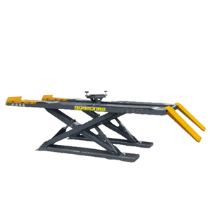 Élévateurs hydrauliques pour voitures à double vérin de type ciseaux ultra-minces, conception populaire de levage à cisaillement, capacité de 5000 kg, Yishun - Product Image 2
