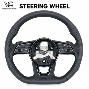 B9 2018-2023 Steering <b>Wheel</b> Microfiber Leather for Audi A4 Custom Steering <b>Wheel</b> Replacement for Workshop Wholesale Purchases - Product Image 1