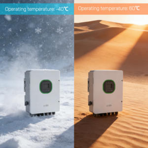 Onduleur hybride basse tension <span class=keywords><strong>Saj</strong></span> <span class=keywords><strong>3kW</strong></span> monophasé 2MPPT entrée PV 18A surdimensionnement 200% IP66 - Product Image 4