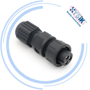 ขั้วต่อแบบถอดเร็ว Z108 แบบ 3 ขา ตัวเมีย พร้อมสายเคเบิลแบบยืดหยุ่นสูง 4 เมตร สำหรับเครื่องจักรอัตโนมัติ - Product Image 5