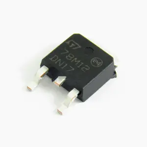 SMD 78M12 CJ78M12 L78M12CDT TO-252 12V 0.5A 3 단자 조절기 브랜드 뉴