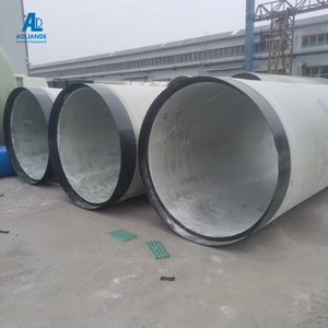 Pipa lilitan Diameter besar dan kecil, pipa epoksi tabung diperkuat serat kaca kekuatan tinggi FRP GRP - Product Image 2