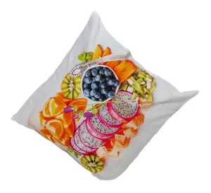 Fodera per cuscino Dragon luxury pillows covers for sofa Fruit mirtillo orange Decor federa per cuscino fodere per cuscini