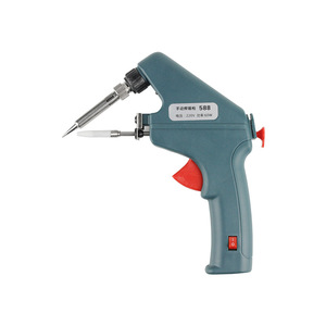 Pistola de soldar portátil de 60W y 220V con alimentación automática para soldadura, reparación y grabado - Product Image 1