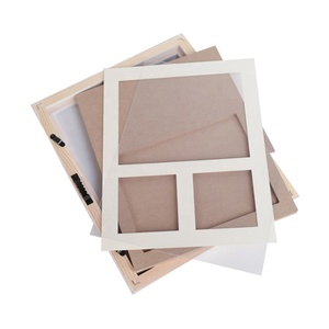 Bằng Gỗ 12 Tháng 10X15 Keepsake MDF In Bé Tay Chân Kid Khung Ảnh - Product Image 2