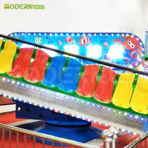 Manèges Double Crazy Wave Miami, manèges à sensations fortes pour parcs d'attractions, centres commerciaux, intérieur/extérieur - Product Image 6