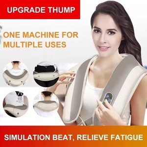 2025 recién llegados productos de masaje de tendencia coche hogar eléctrico amasado Shiatsu espalda cuello hombro masajeador alivio del dolor - Product Image 5